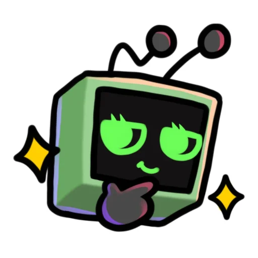📺 Стикер «Dandys World» для Telegram