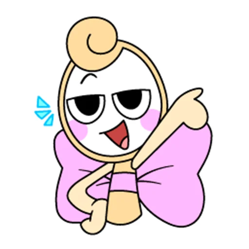 🪞 Стикер «Dandys World» для Telegram