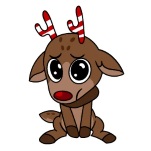 🦌 Стикер «Dandys World» для Telegram