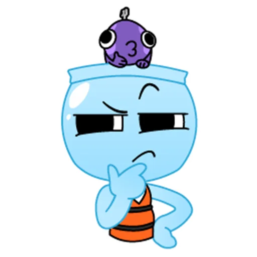 🦺 Стикер «Dandys World» для Telegram