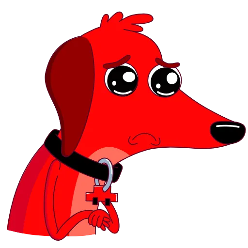 🥺 Стикер «Taxi Dachshund» для Telegram