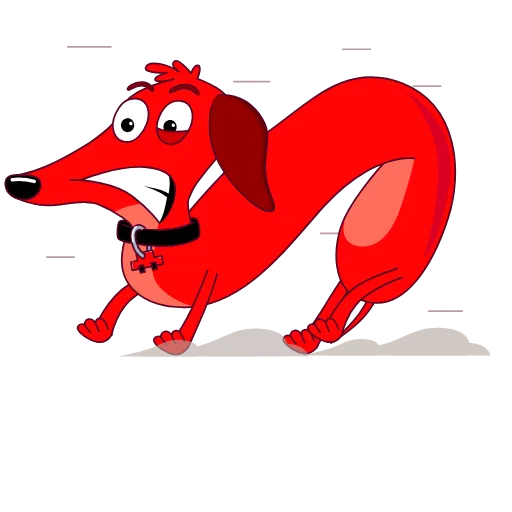 🙅‍♂ Стикер «Taxi Dachshund» для Telegram