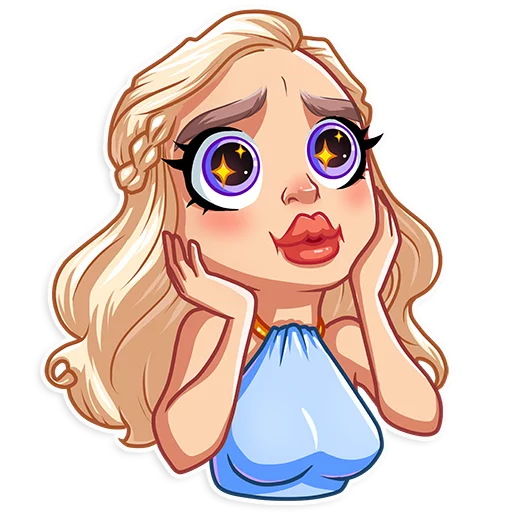 ✨ Стикер «Daenerys Targaryen» для Telegram