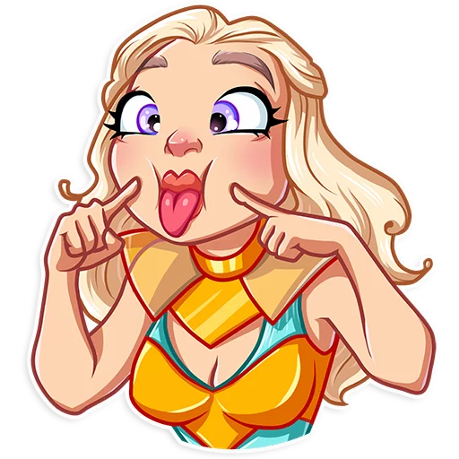 😛 Стикер «Daenerys Targaryen» для Telegram