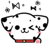 😉 Эмодзи «Dalmation» для Telegram