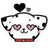 😍 Эмодзи «Dalmation» для Telegram