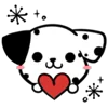 ❤️ Эмодзи «Dalmation» для Telegram