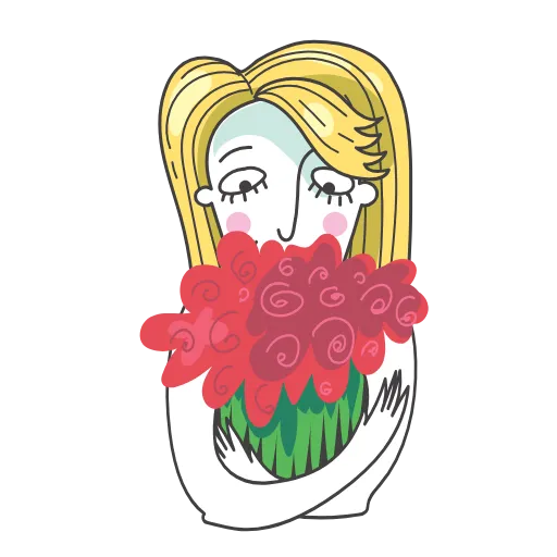 💐 Эмодзи «Дамочка» для Telegram