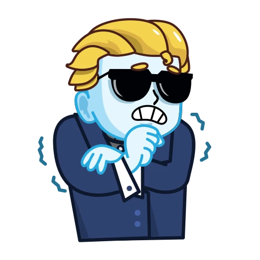 🥶 Стикер «Danchoicoin.com» для Telegram