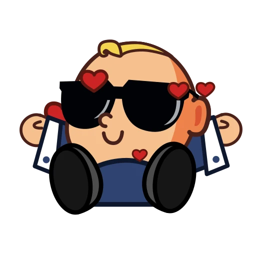 😍 Стикер «Danchoicoin.com» для Telegram