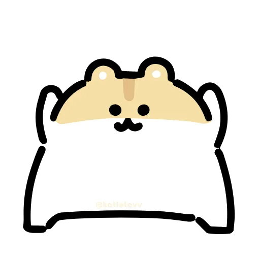 🐹 Эмодзи «Dancing Hamster» для Telegram