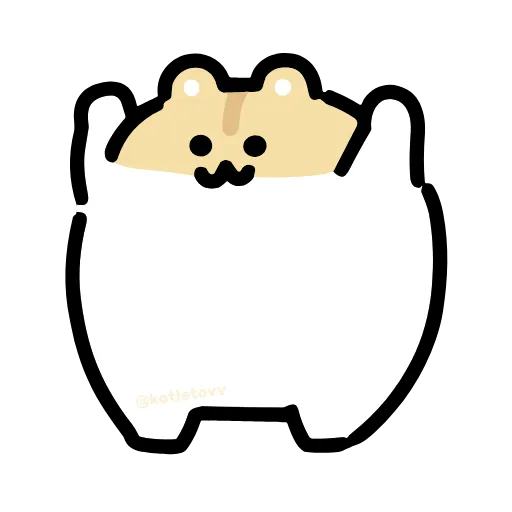 🐹 Эмодзи «Dancing Hamster» для Telegram