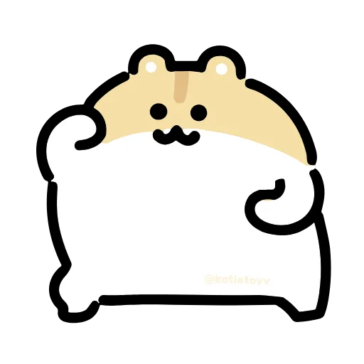 🐹 Эмодзи «Dancing Hamster» для Telegram