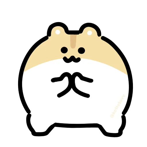 🐹 Эмодзи «Dancing Hamster» для Telegram