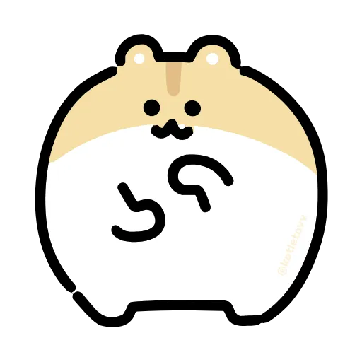 🐹 Эмодзи «Dancing Hamster» для Telegram