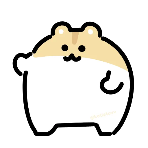 🐹 Эмодзи «Dancing Hamster» для Telegram