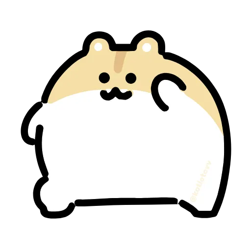 🐹 Эмодзи «Dancing Hamster» для Telegram