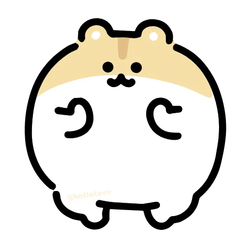 🐹 Эмодзи «Dancing Hamster» для Telegram