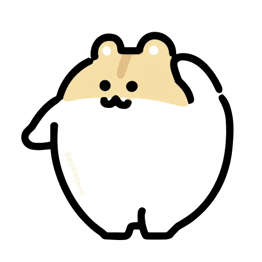 🐹 Эмодзи «Dancing Hamster» для Telegram