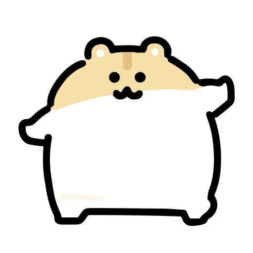 🐹 Эмодзи «Dancing Hamster» для Telegram