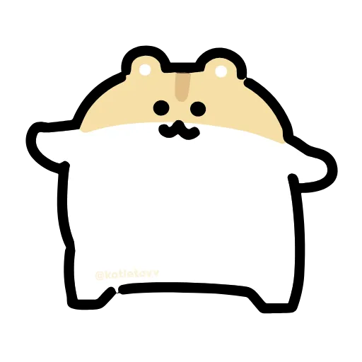 🐹 Эмодзи «Dancing Hamster» для Telegram