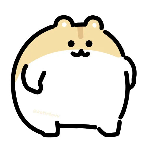 🐹 Эмодзи «Dancing Hamster» для Telegram