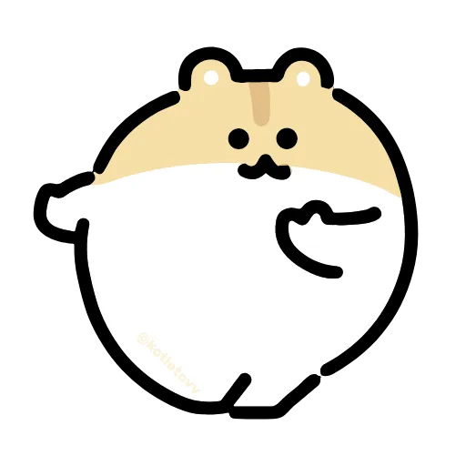 🐹 Эмодзи «Dancing Hamster» для Telegram