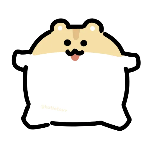 🐹 Эмодзи «Dancing Hamster» для Telegram