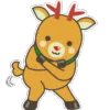 🦌 Эмодзи «Santa Claus» для Telegram