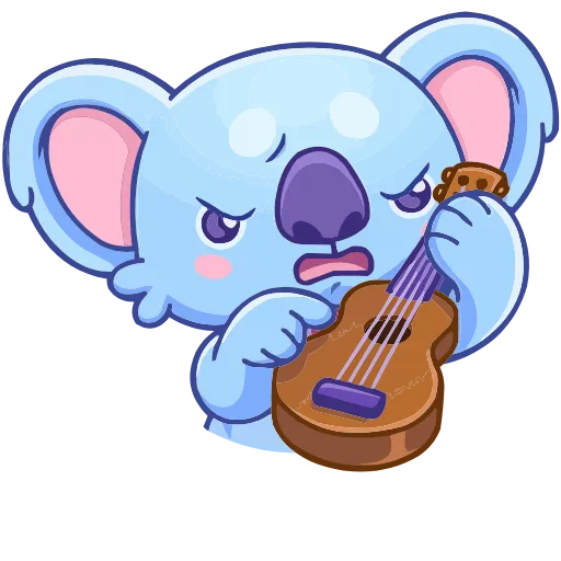 🎸 Эмодзи «Дэнни» для Telegram
