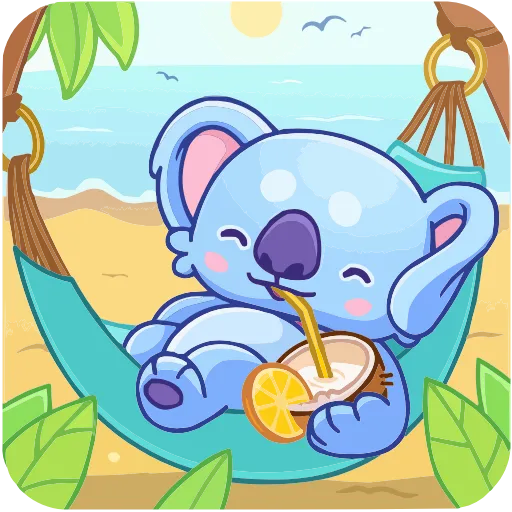 🏖 Эмодзи «Дэнни» для Telegram