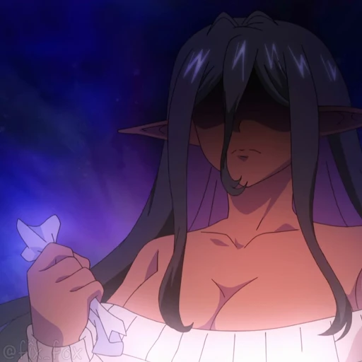 😡 Стикер «Yandere Dark Elf» для Telegram