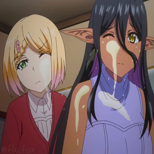 💧 Стикер «Yandere Dark Elf» для Telegram