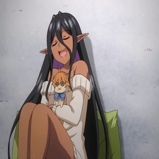 🤗 Стикер «Yandere Dark Elf» для Telegram