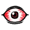 👁 Эмодзи «Darkness ()» для Telegram