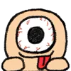 👁 Эмодзи «Darkness ()» для Telegram