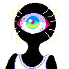 👁 Эмодзи «Darkness 4» для Telegram