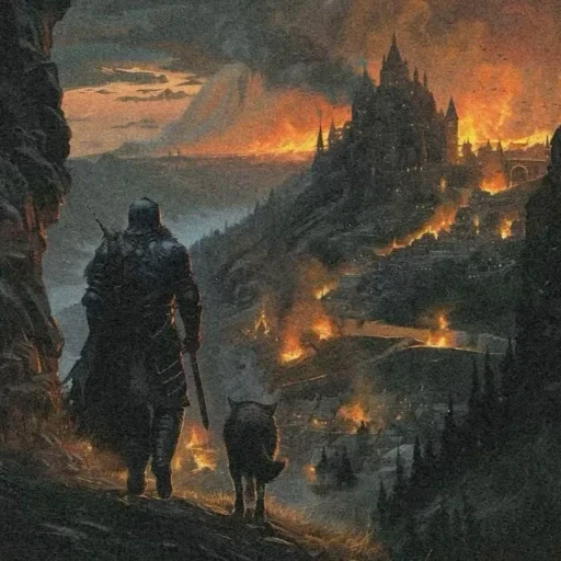 🗡️ Стикер «Dark Fantasy» для Telegram