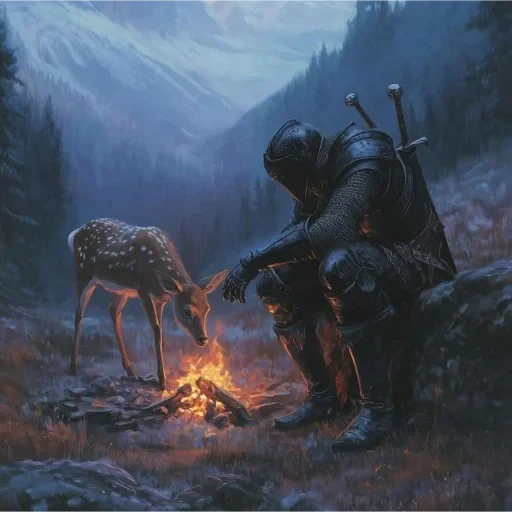 🗡️ Стикер «Dark Fantasy» для Telegram