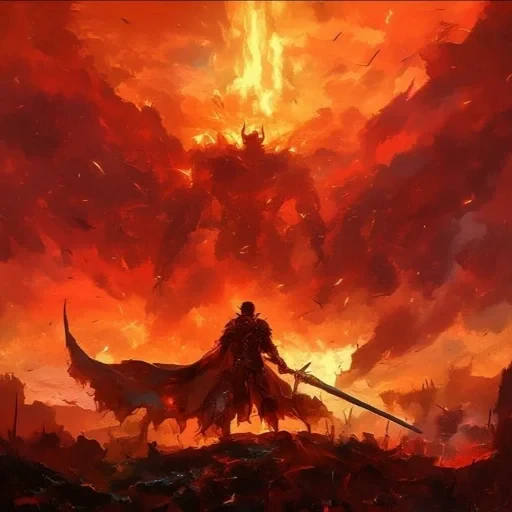🗡️ Стикер «Dark Fantasy» для Telegram