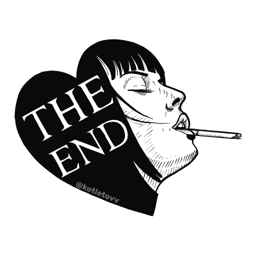 🚬 Эмодзи «Dark Vibes» для Telegram