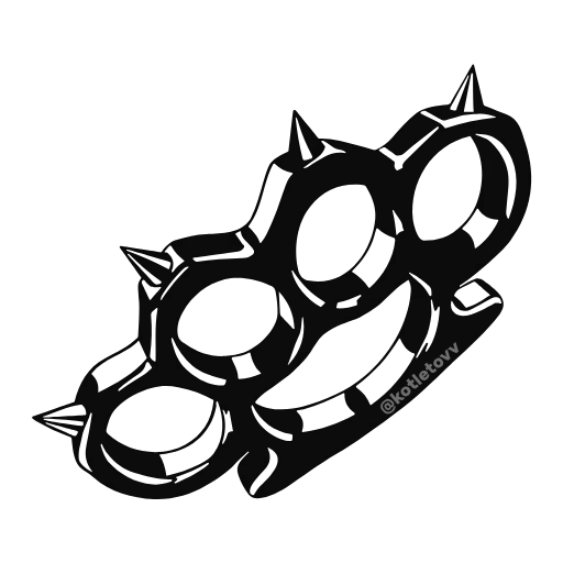 👊 Эмодзи «Dark Vibes» для Telegram