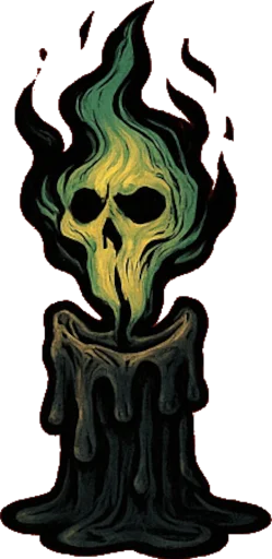 🕯 Стикер «Dark_fantasy» для Telegram