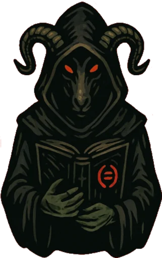 🐐 Стикер «Dark_fantasy» для Telegram
