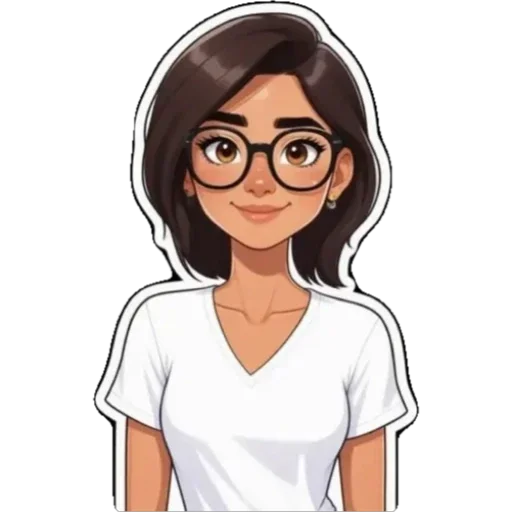 🤓 Стикер «Даша» для Telegram
