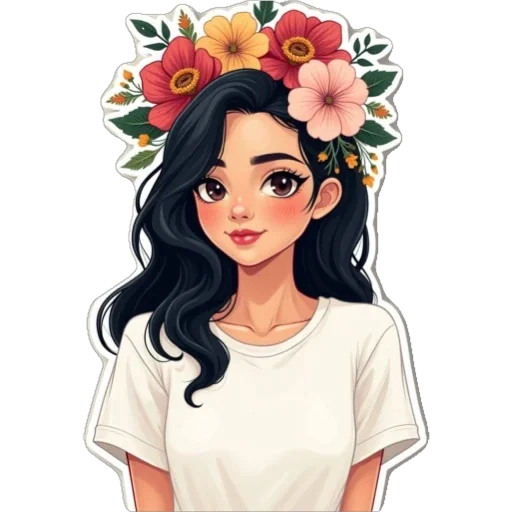 🌱 Стикер «Даша» для Telegram