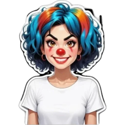 🤡 Стикер «Даша» для Telegram