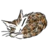 💿 Эмодзи «Котик Даян» для Telegram