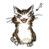 💿 Эмодзи «Котик Даян» для Telegram