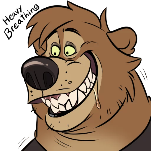 😬 Стикер «Dead Bear» для Telegram